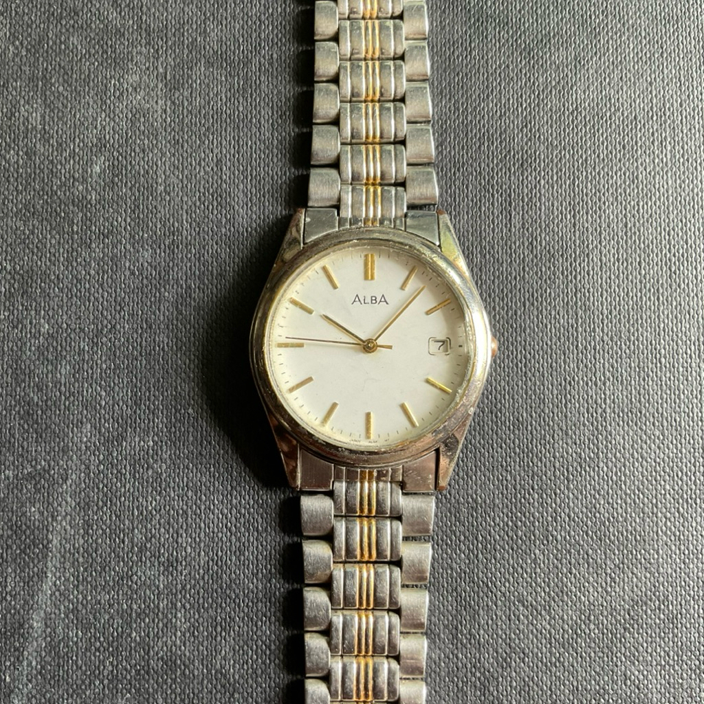 Jam Tangan Pria Alba Quartz Stainless (Mati)