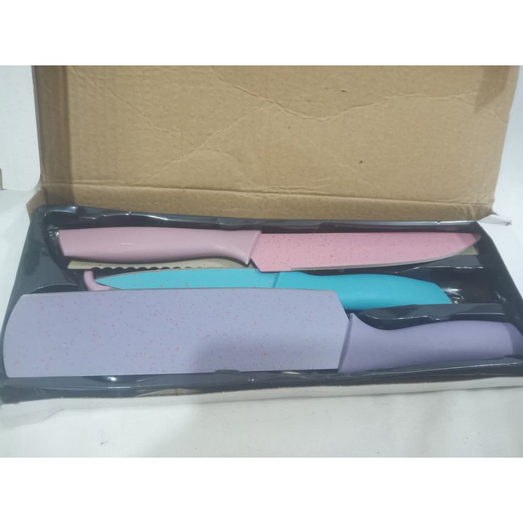 pisau set rainbow er0278