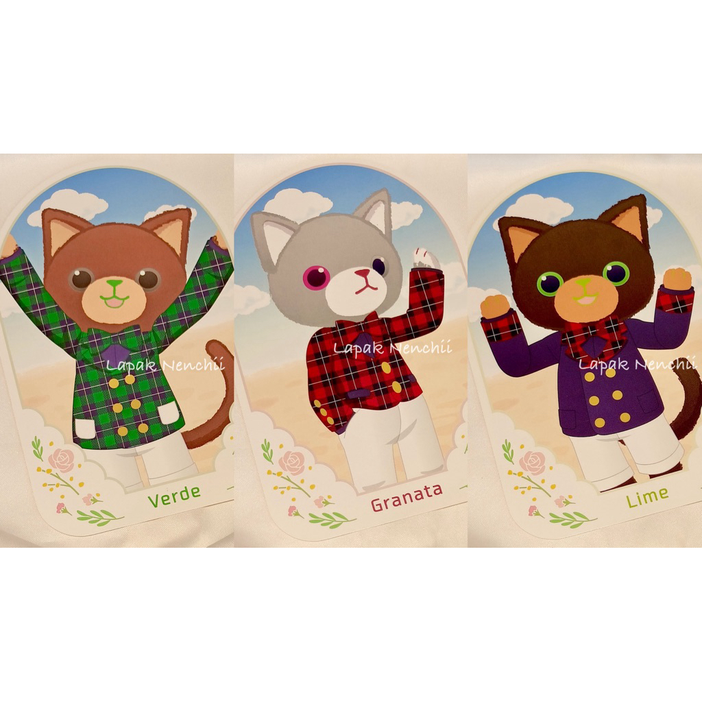 Official Merch Postcard Prince Cat Uta no Prince-sama