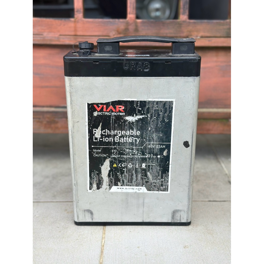 BATERAI LITHIUM VIAR Q1 KAPASITAS 80%