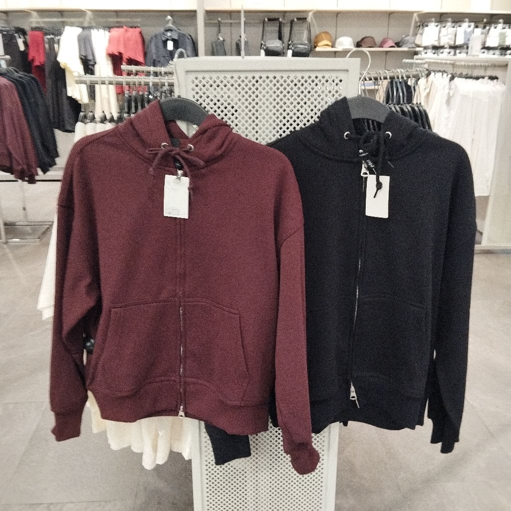 Hoodie Zipper H&M Man JASTIP