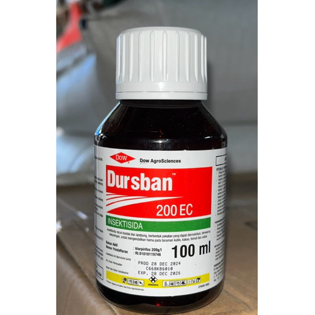 Insektisida DURSBAN 100 ML