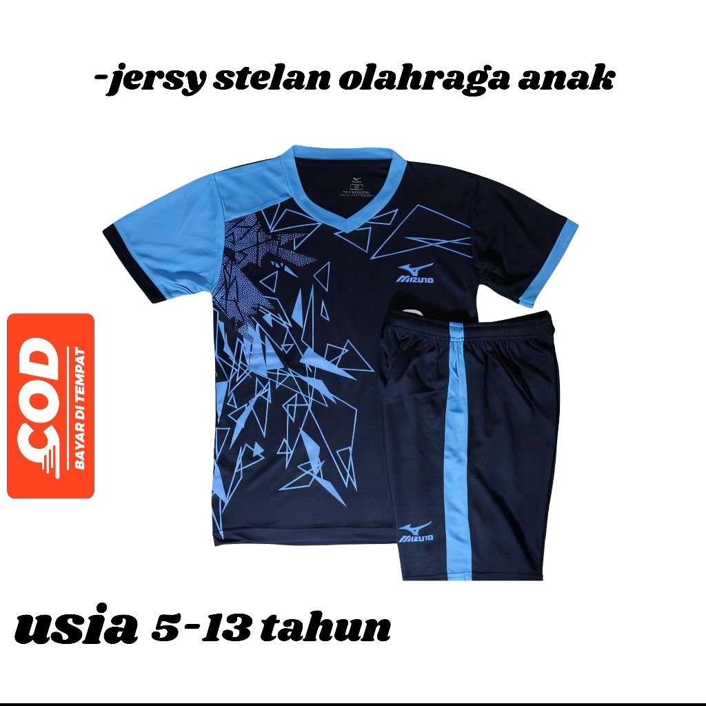 Kaos Bola Anak Laki-Laki usia (5-13 tahun)
