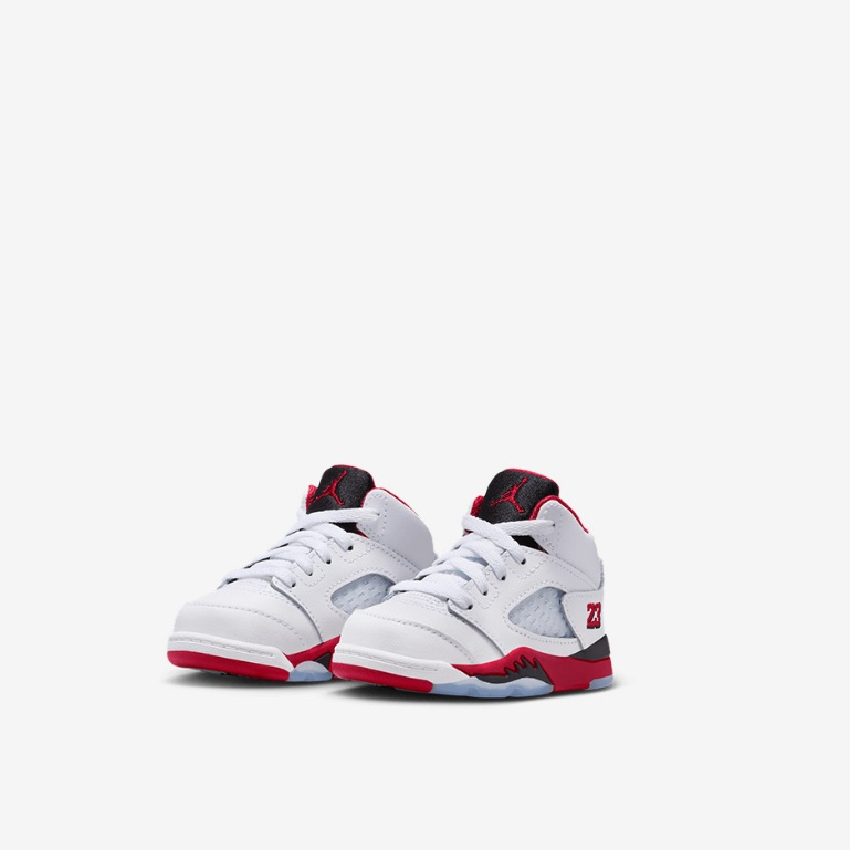 Sepatu Basket Anak Air Jordan 5 Retro OG Toddler Fire Red HQ7981-10