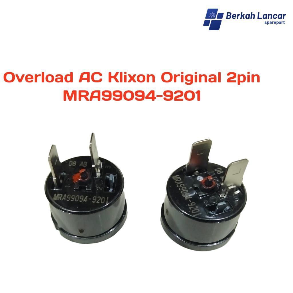 overload AC klixon original 2pin MRA99094-9201