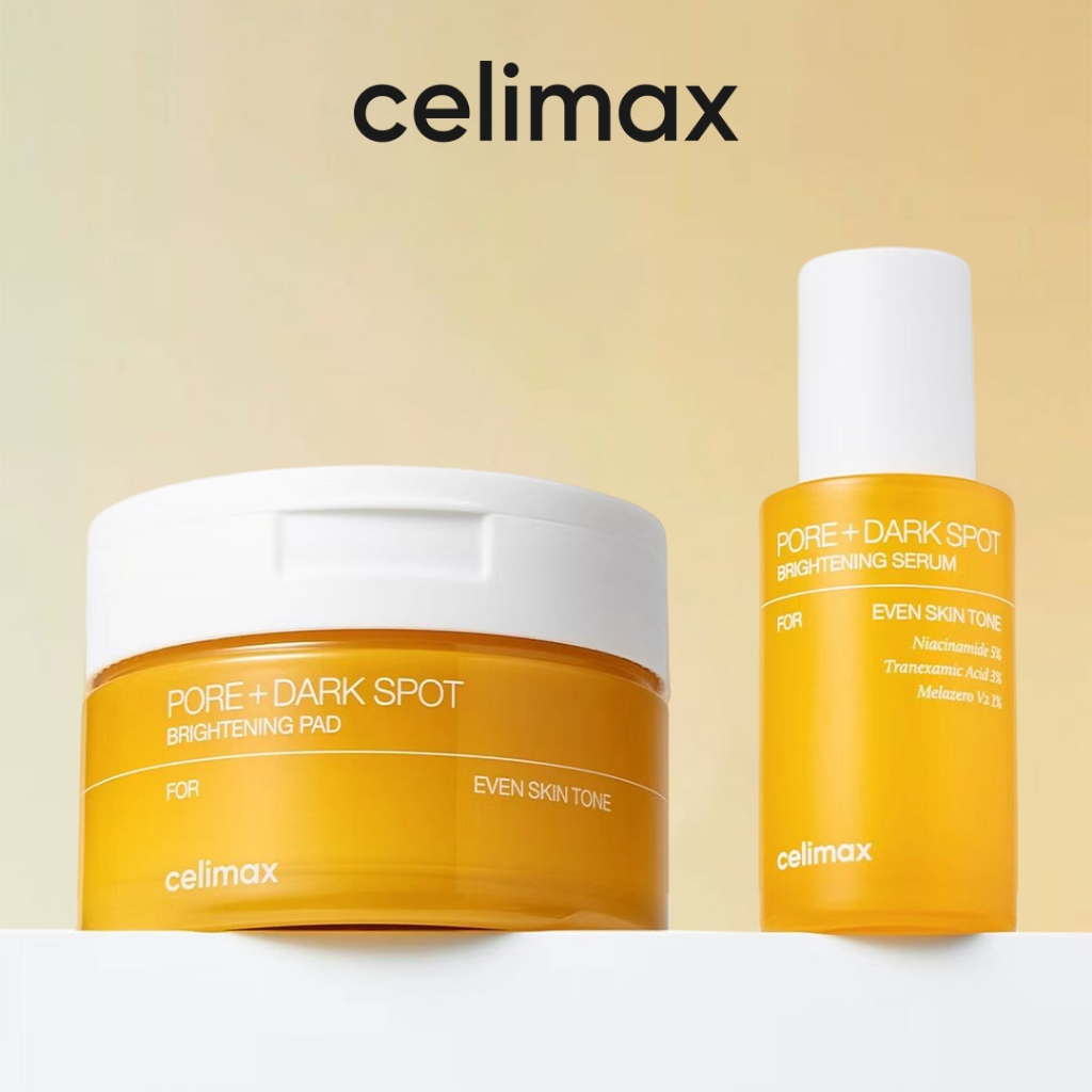 Celimax Pore+Dark Spot Brightening Serum 30ml / celimax Pore+Dark Spot Brightening Pad 80ea / Celima