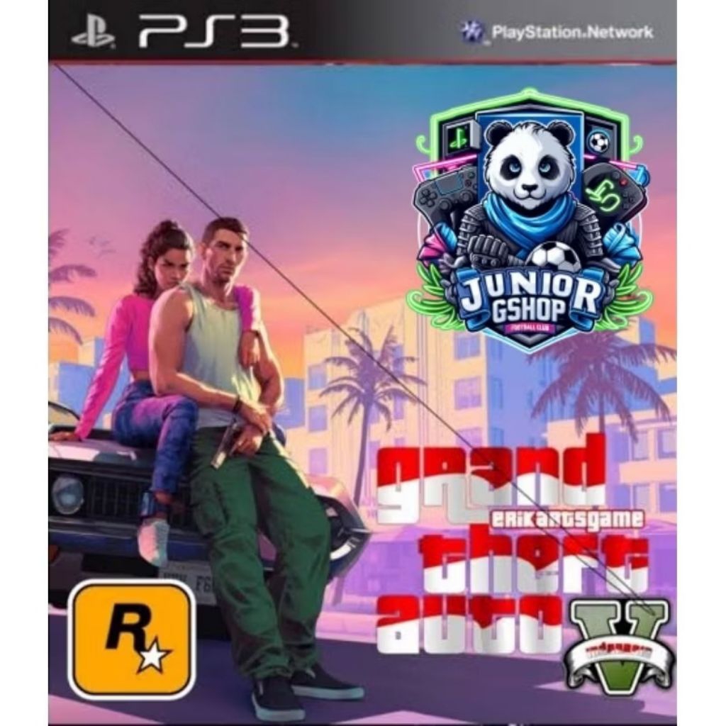 GTA V Bles plus Mod Subtitle Indonesia PS3 All Type (Via FLASHDISK)