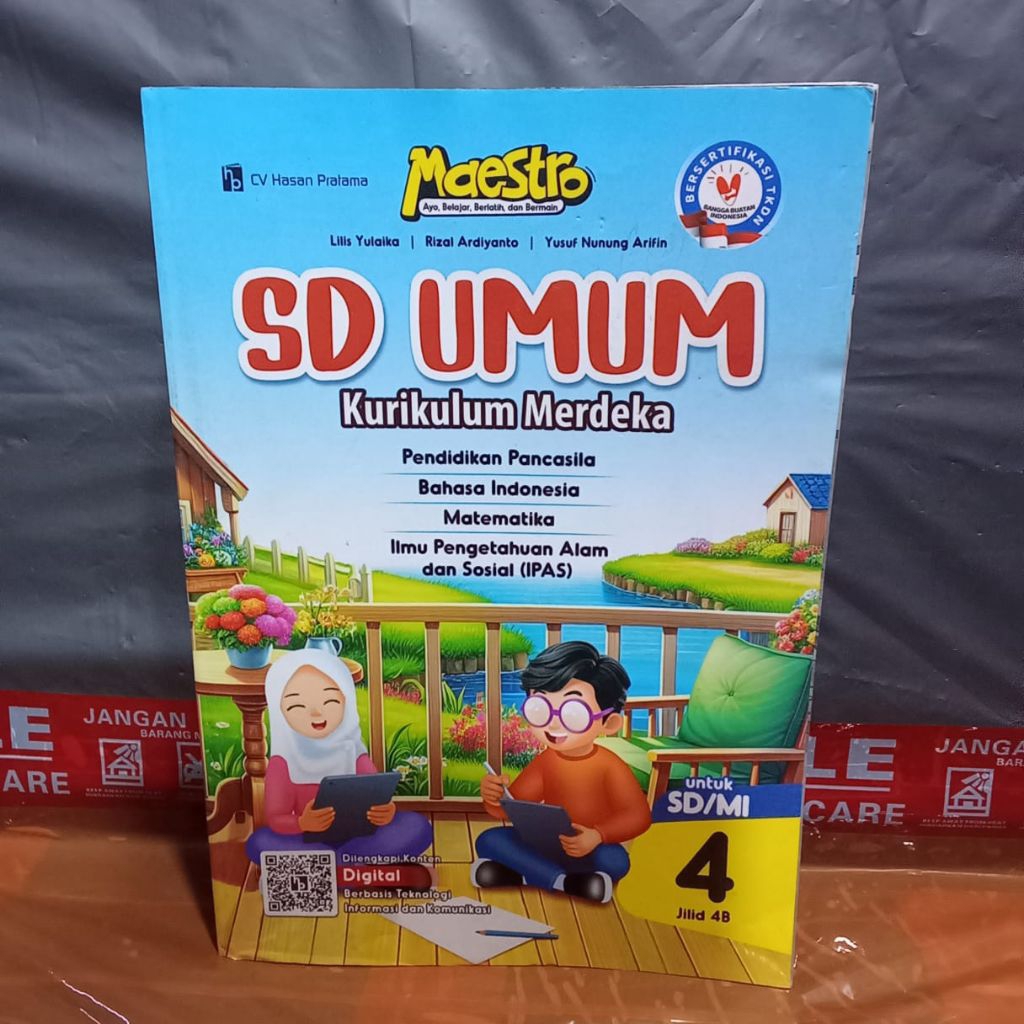 Buku Maestro untuk SD Umum Kelas 4B, Semester 2, tahun ajaran 2024/2025.