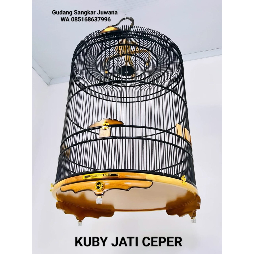 Sangkar Murai Kuby Jati Ceper Size No.2