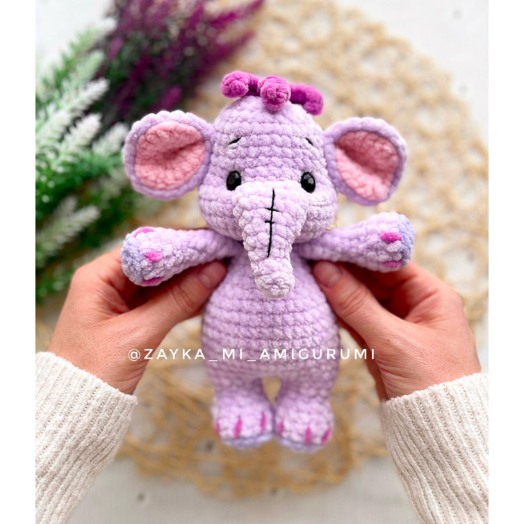 Heffalump {Amigurumi/Crochet Pattern}