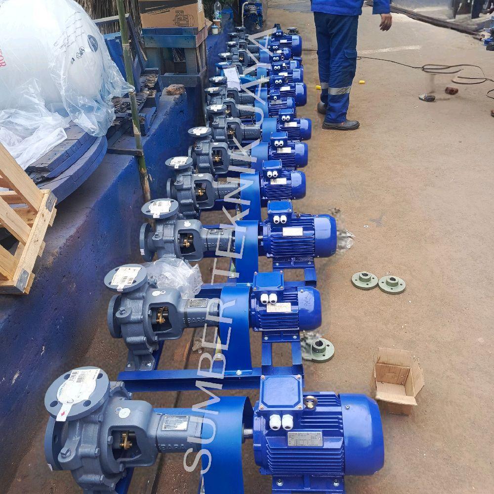 POMPA EBARA 50x40FSHA 0.55KW 0.75HP 4POLE 3PHASE CENTRIFUGAL PUMP