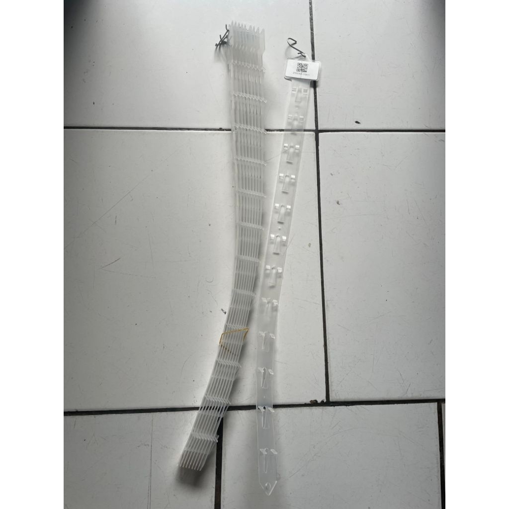 Clip strip Display makanan/plastik clip strip