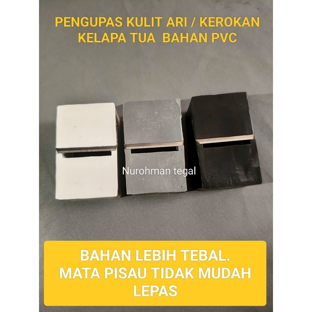 PENGUPAS KULIT ARI KELAPA TUA - KEROKAN KELAPA TUA / SANTAN