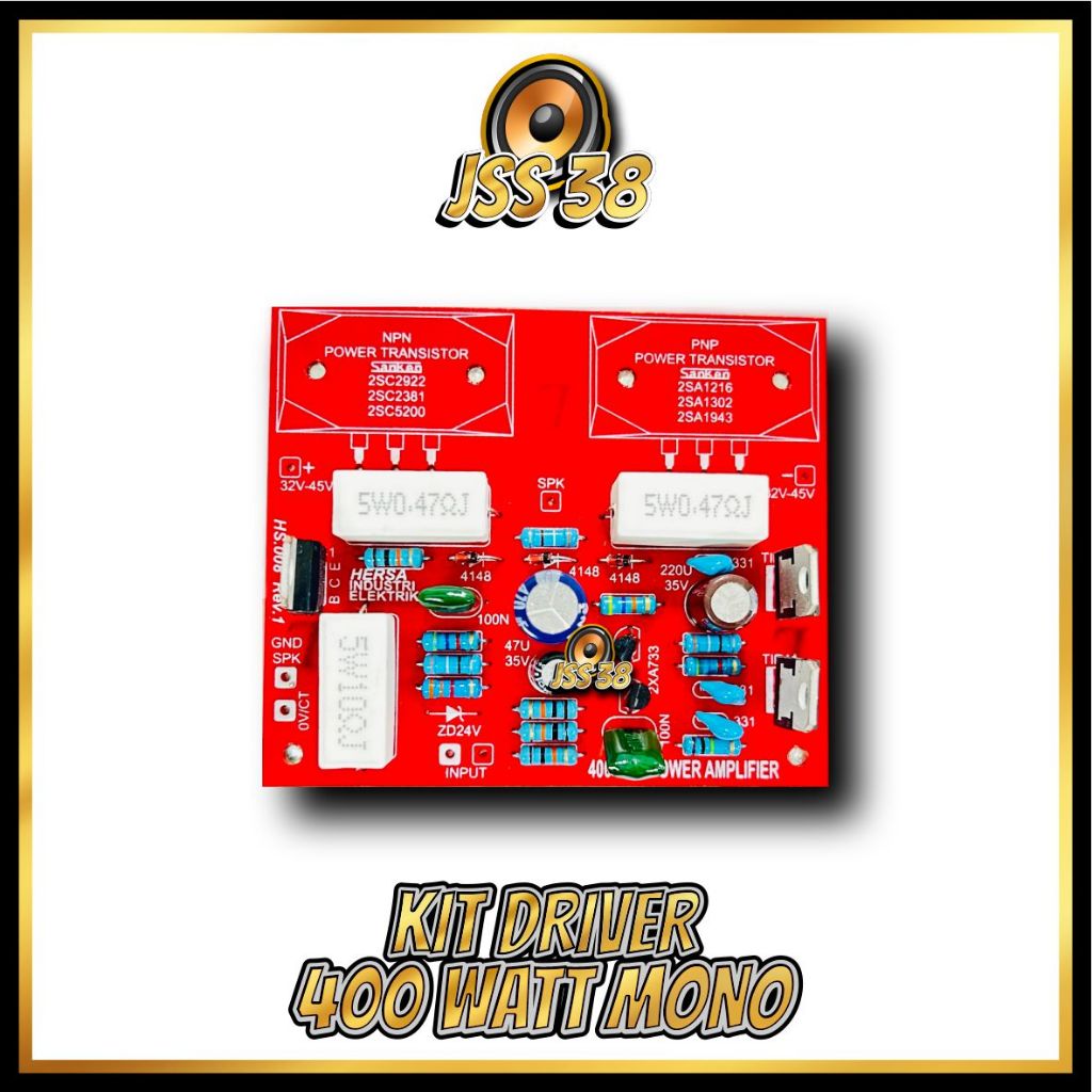 (KIT DRIVER) Driver 400 Watt Mono ups