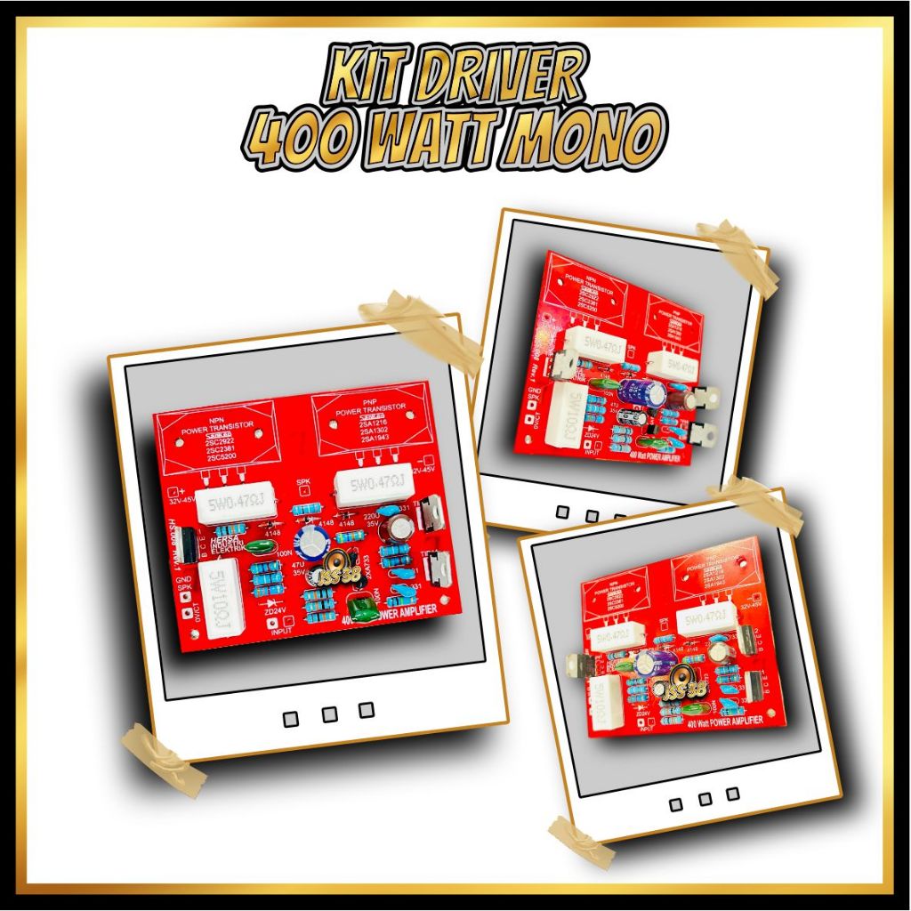 Rumahleha (Kit Driver) Driver 400 Watt Mono Ups