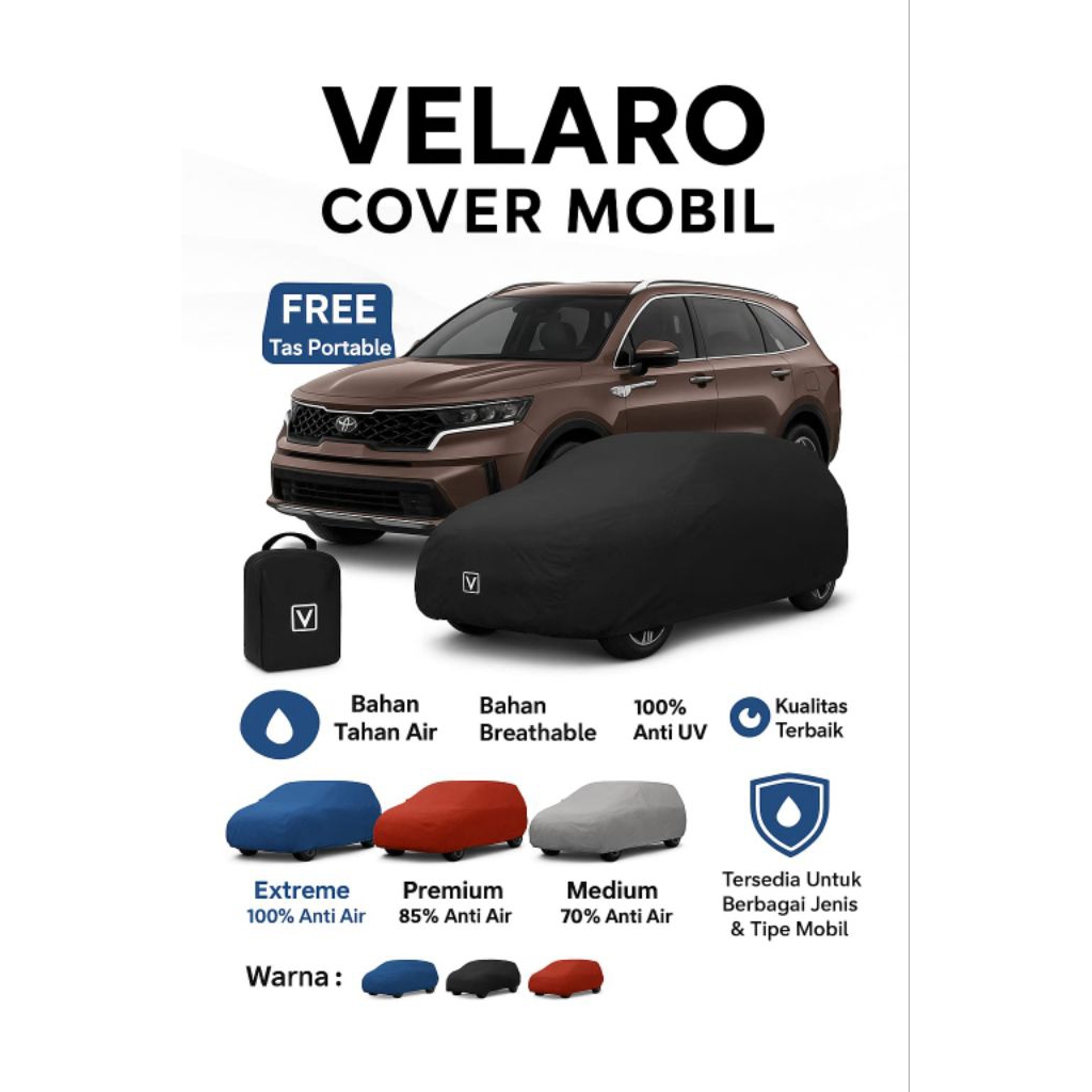 cover mobil avanza cover mobil anti UV cover mobil anti air selimut mobil avanza