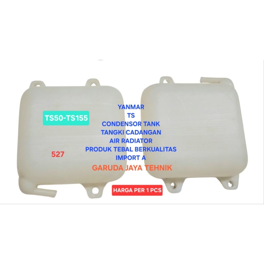 Yanmar TS Condensor tank yanmar TS50-TS155 tangki tabung air cadangan radiator yanmar TS50-TS155 pro