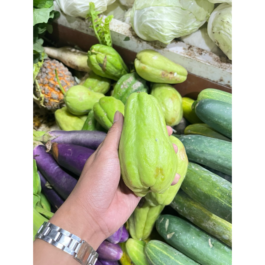 Sayuran Labu Siam Putih Tawangmangu