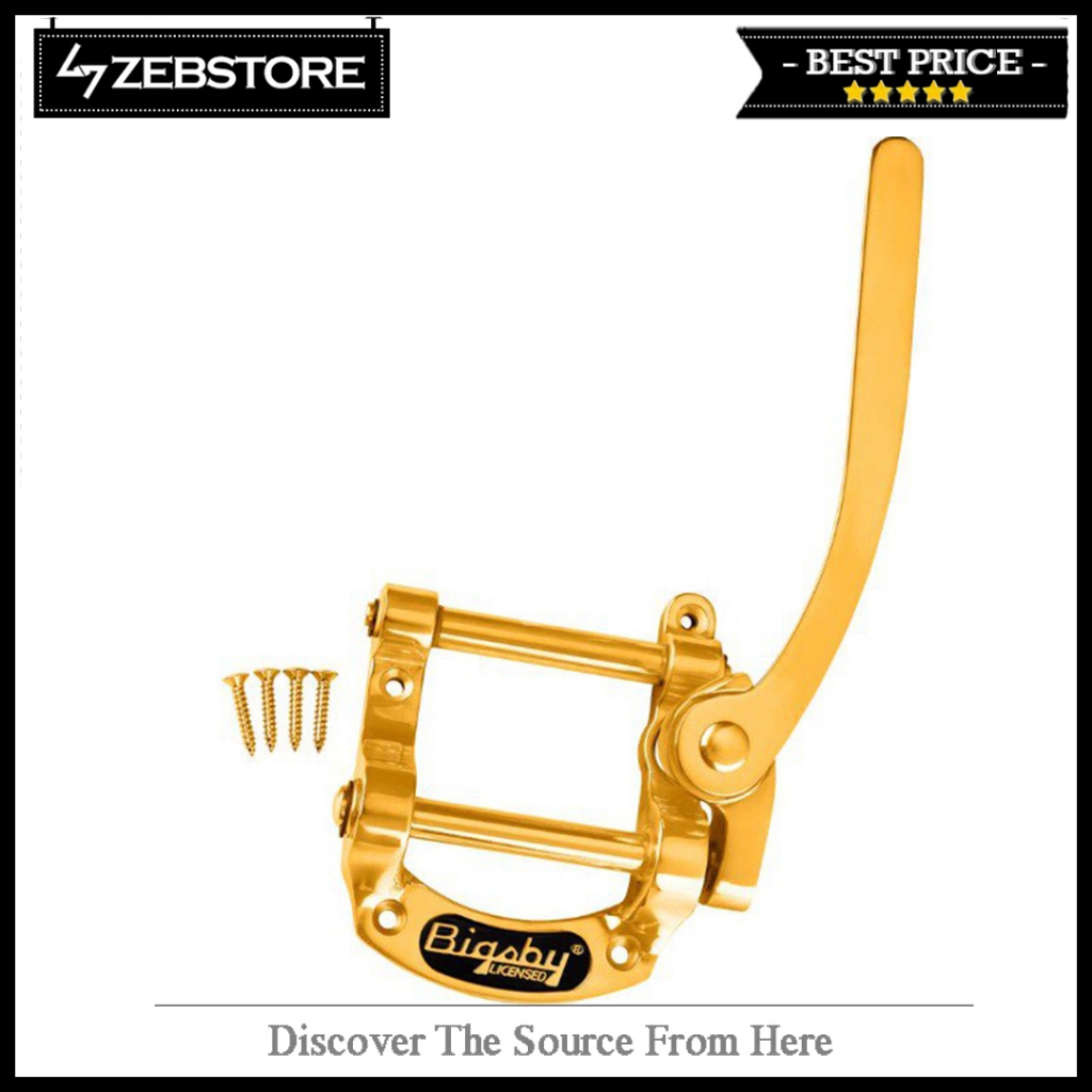 Bridge Tailpiece Bigsby Lightning B50 Vibrato Polish Kit Gold