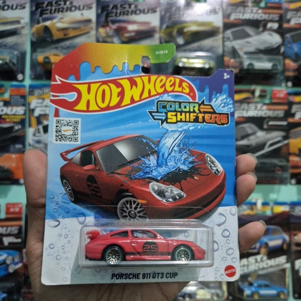 HOT WHEELS COLOR SHIFTERS PORSCHE 911 GT3 CUP
