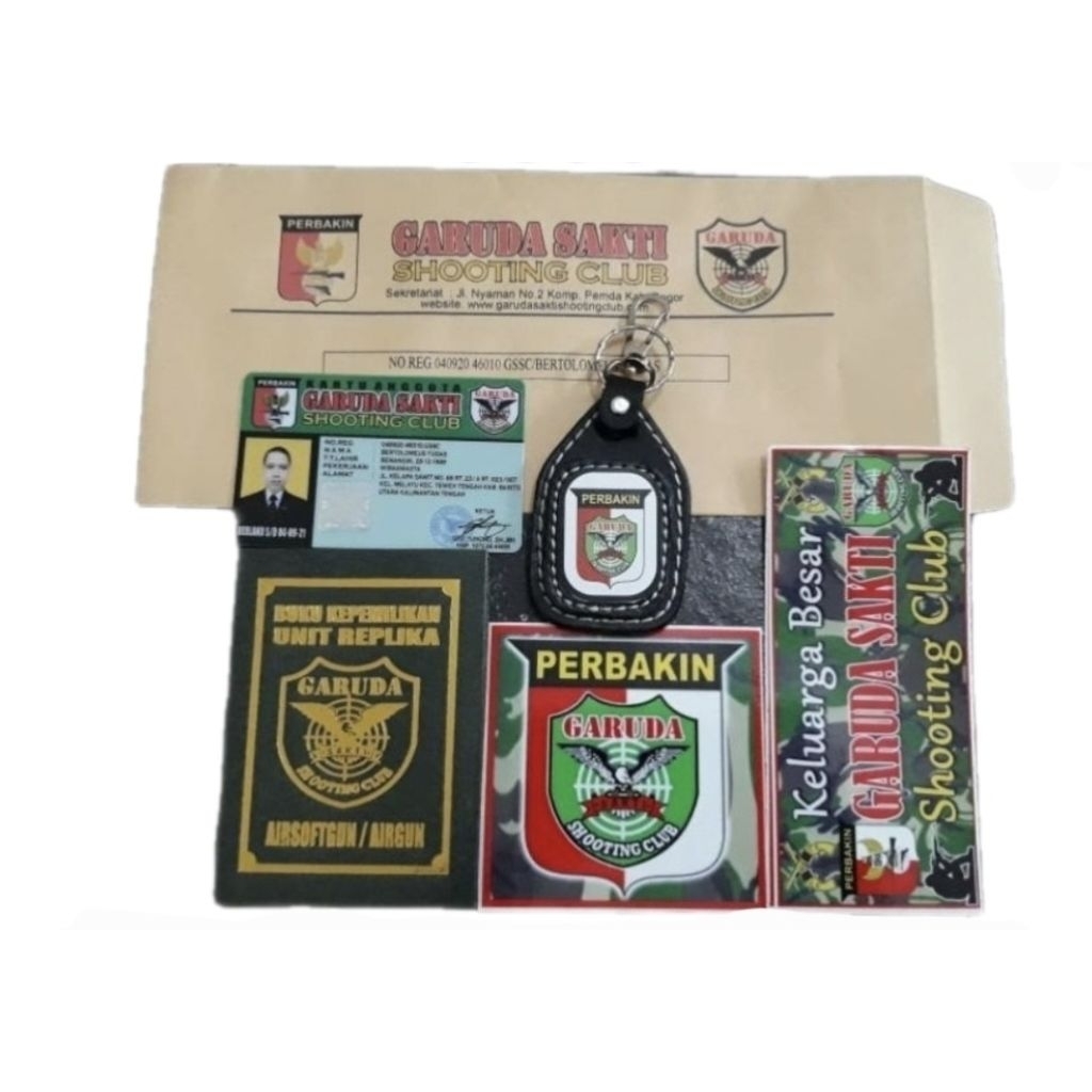 BUKU KTA SKK GARUDA SAKTI SC GSSC KOMPLIT