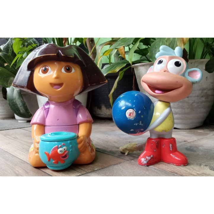 Mattel Viacom - Dora The Explorer and Friend Boots