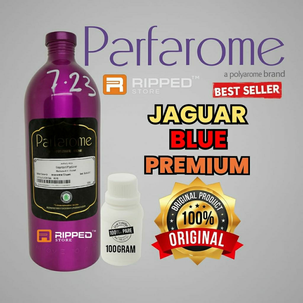 100ml Bibit Parfum Murni Jaguar Blue Premium Original Parfarome