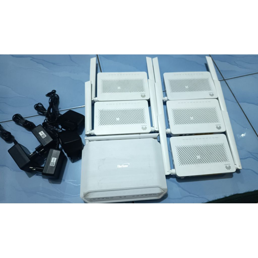 Huawei EG8145V5 ONT Modem Router GPON | BELUM DI-BRIDGE | Mode Router Full | Dual Band | Bekas Siap 