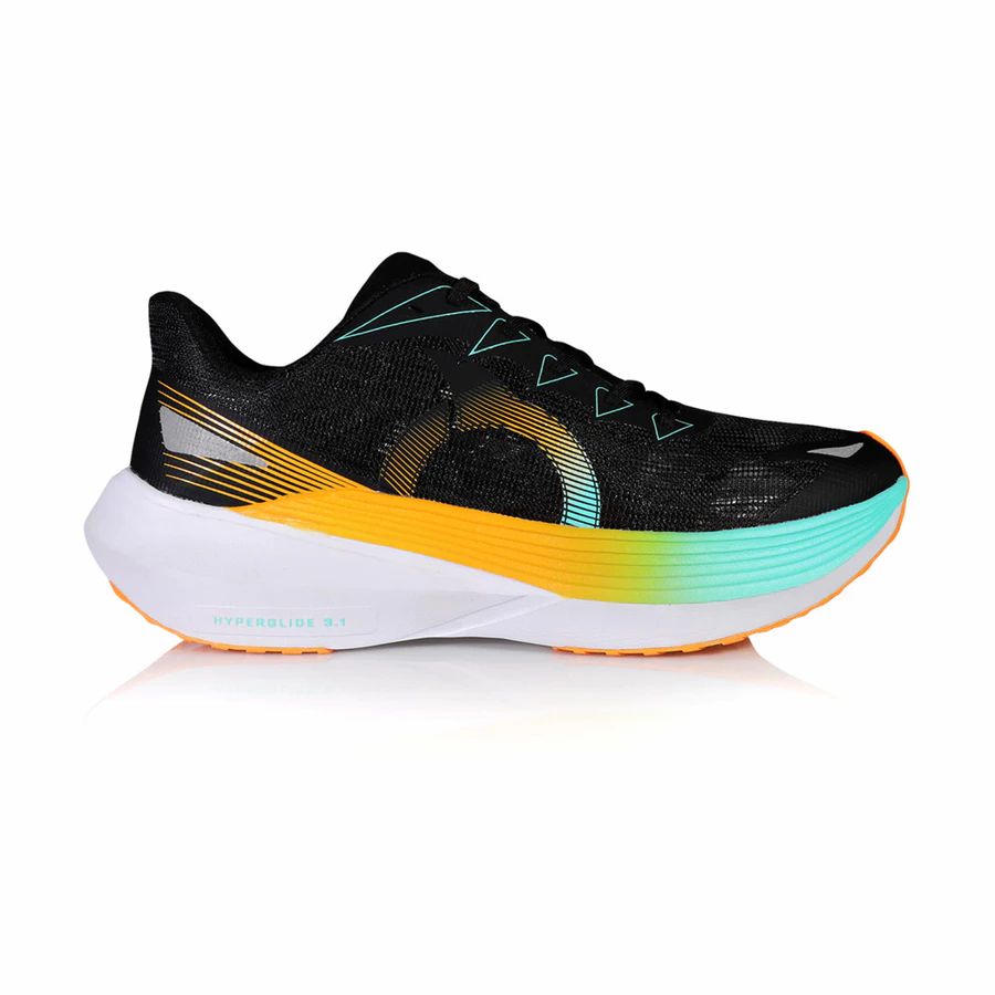 Ortuseight Sepatu Running Hyperglide 3.1 Black Ortrange