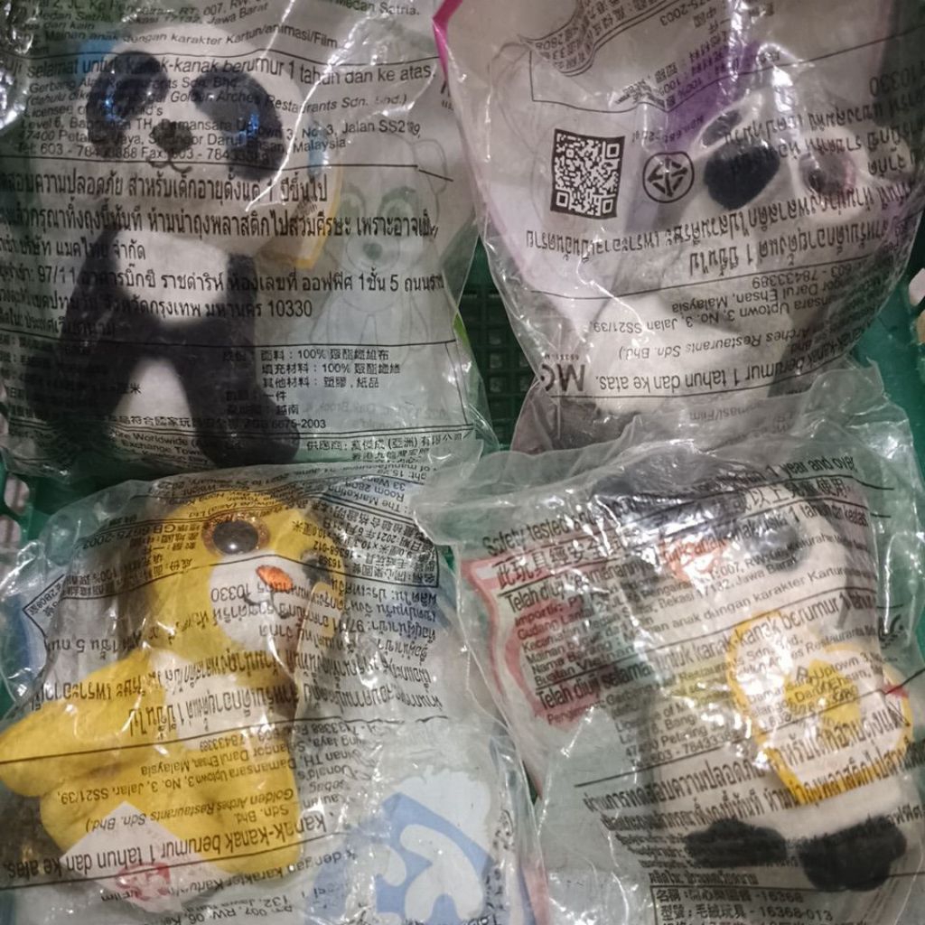 Boneka mini TY mcd lucu PL 008