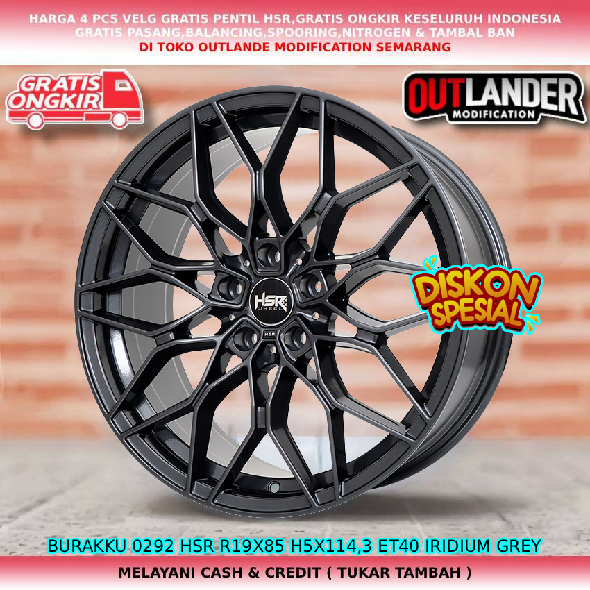 Velg ring19 velg mobil Reborn|Zenix| Alphard|Vellfire| Camry| C-HR| Rush| dll velg hsr burakku R19