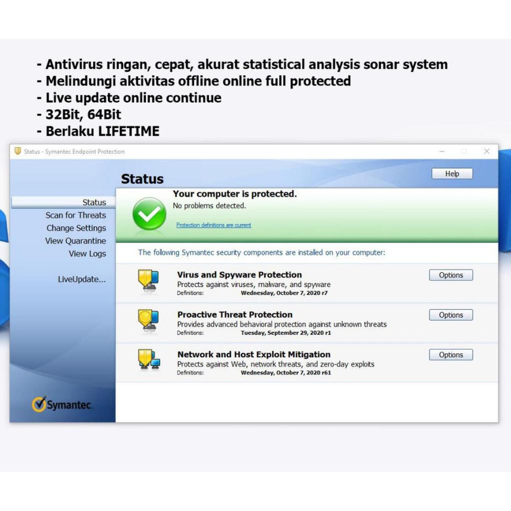 Symantec Endpoint Protection English LiveUpdate ON FullPRO