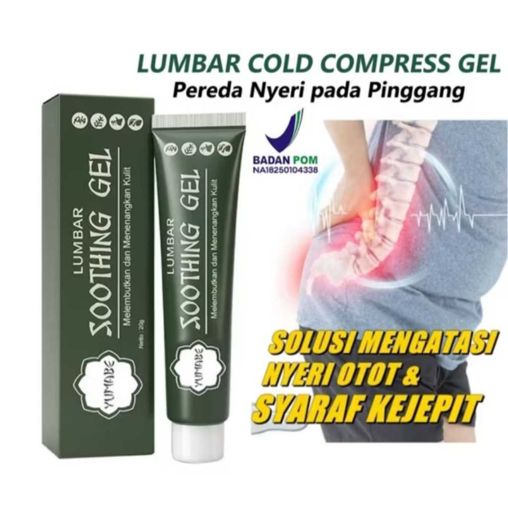 YUMABE Salep Lumbar Original 100% Asli Obat Cream Sakit Pinggang dan Nyeri Otot Punggung Salep Lumba