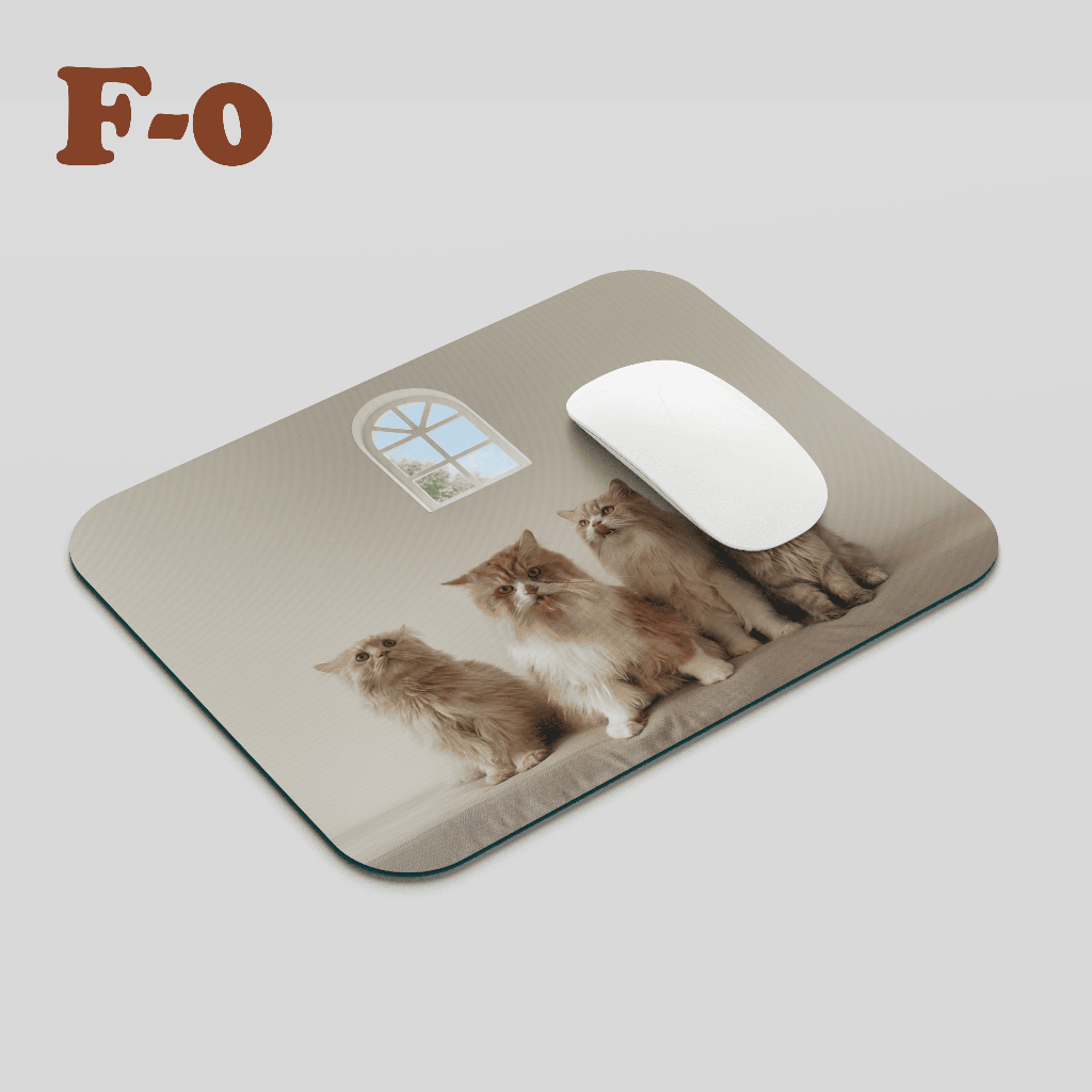 Mousepad Custom Design ukuran 22cm x 18cm