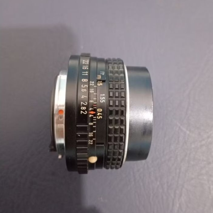 Pentax K1000 Kamera SLR Analog+Lensa PK SMC Pentax-M 1:2 50mm