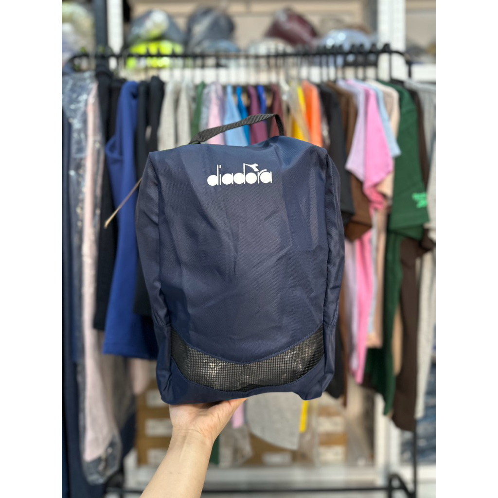 TAS SEPATU DIADORA DIA MING SHOE BAG DIASB241205N NAVY 100% ORIGINAL DIADORA