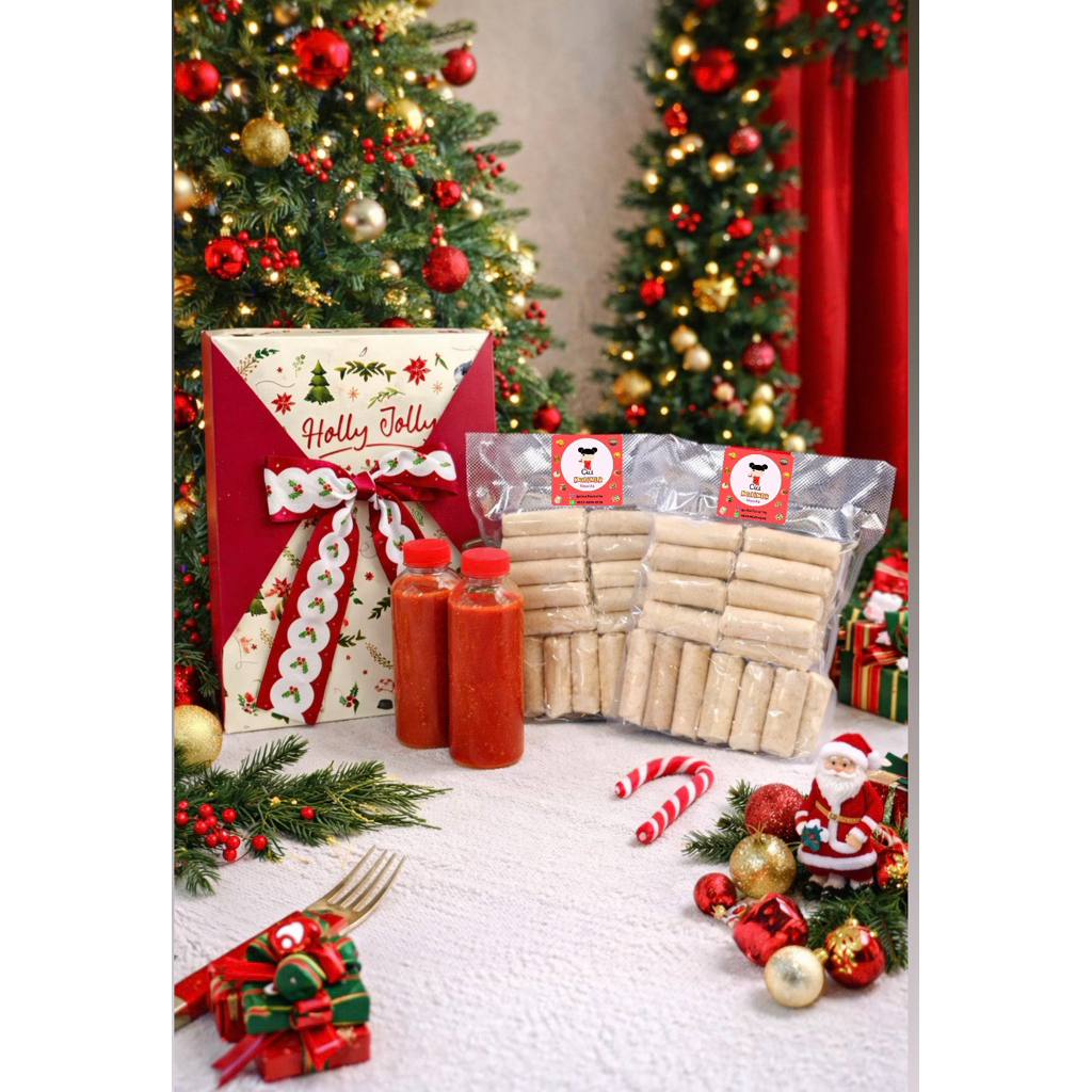 HAMPERS NATAL ENAK MURAH PEMPEK OTAK OTAK BAKSO SAPI