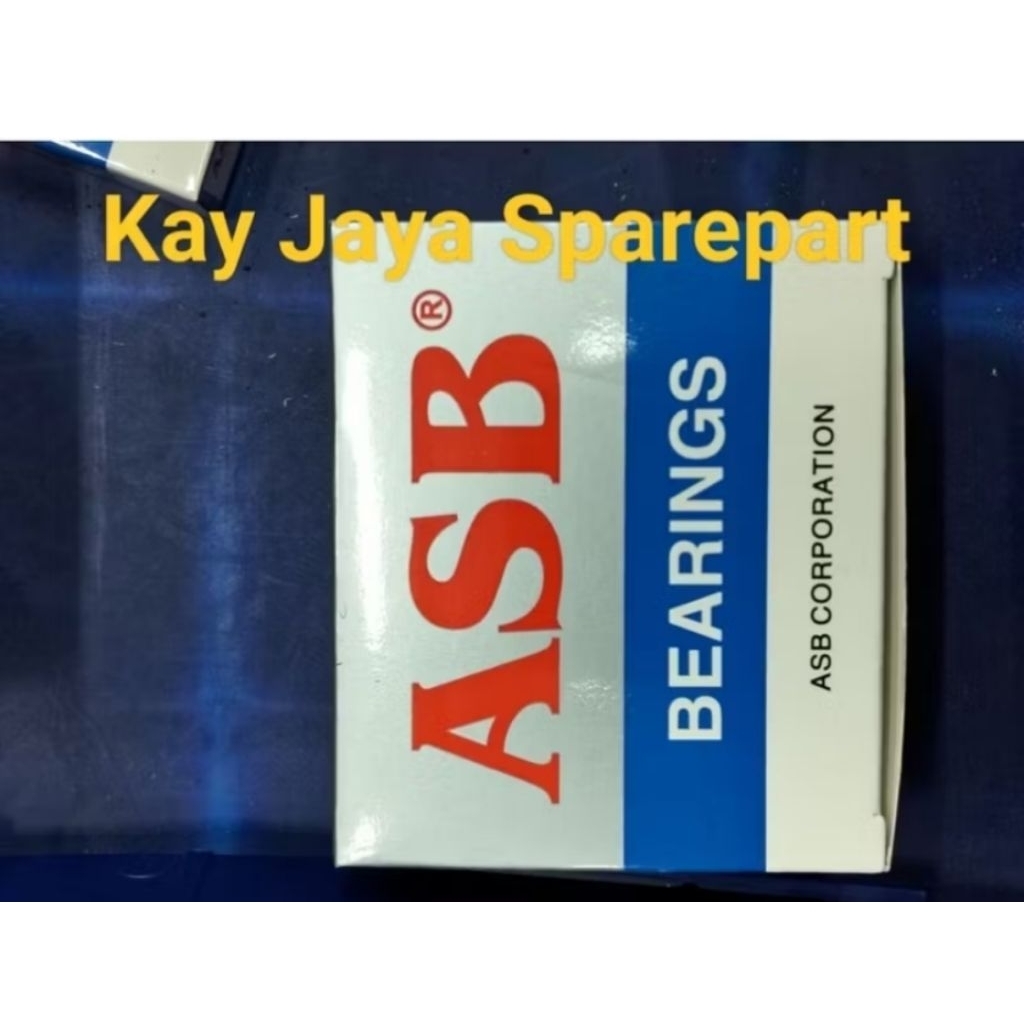 Bearing 6301 2rs - 15 mm Merk ASB ( isi 10 pcs)