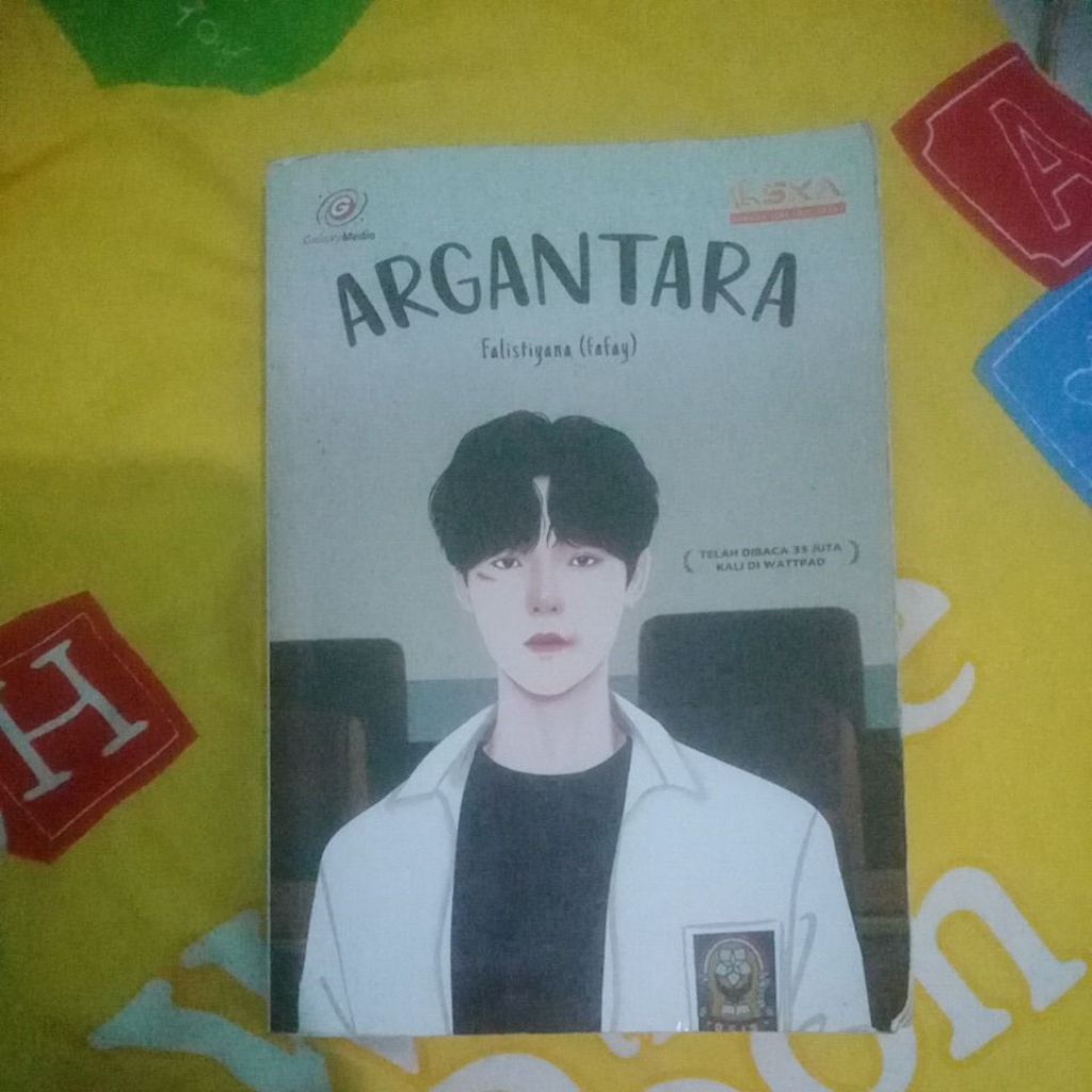 preloved novel original argantara by falistiyana