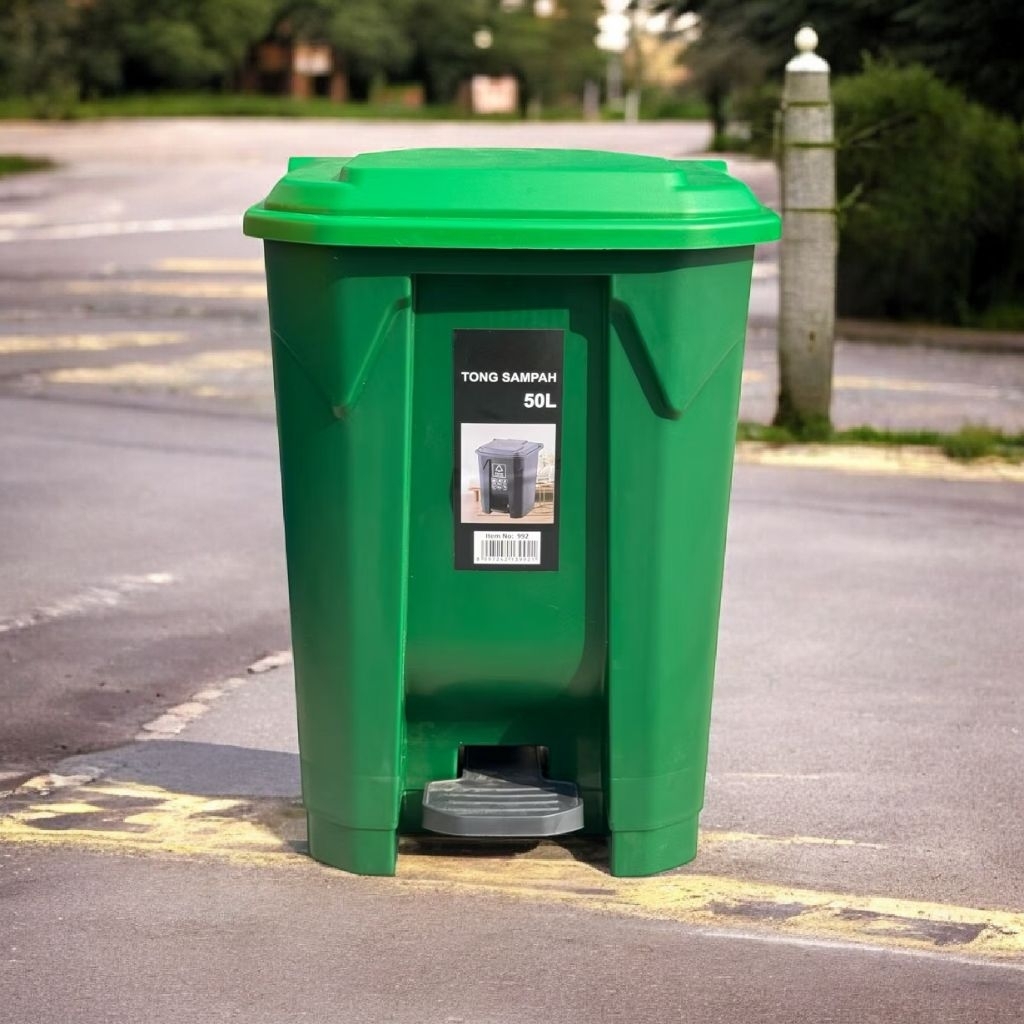 Tempat Sampah Injak 50 Liter Redhouse/ Tempat Sampah Medis
