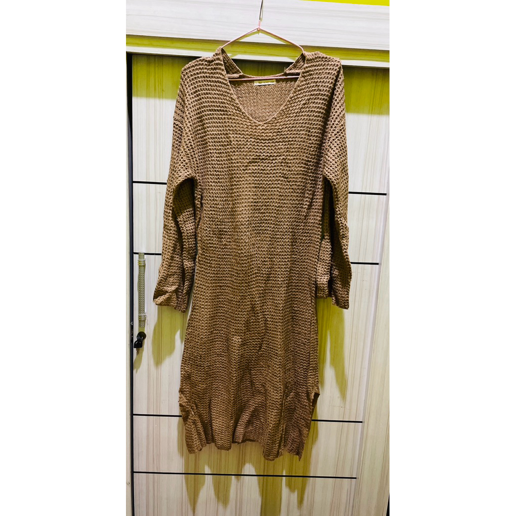 PL atasan wanita tunik rajut