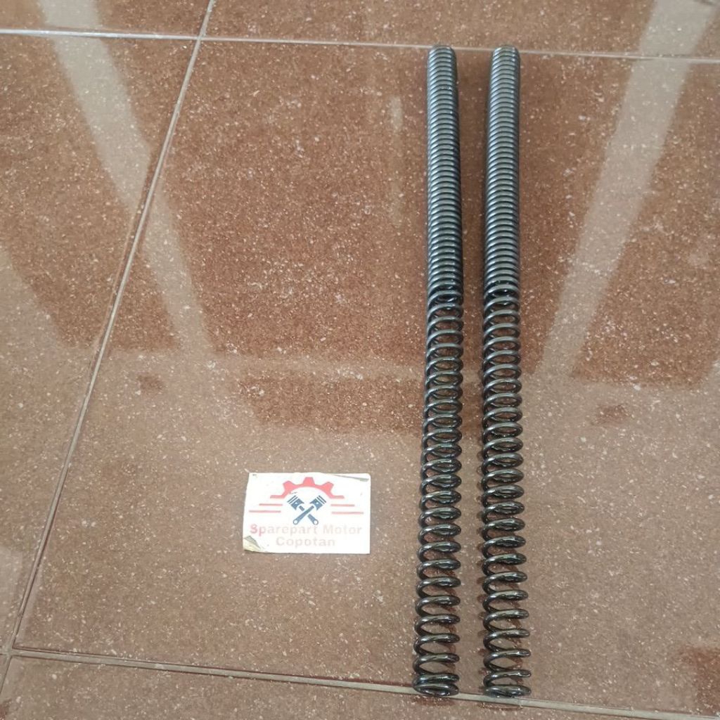 sepasang per sok per skok depan honda gl pro gl max ori standar