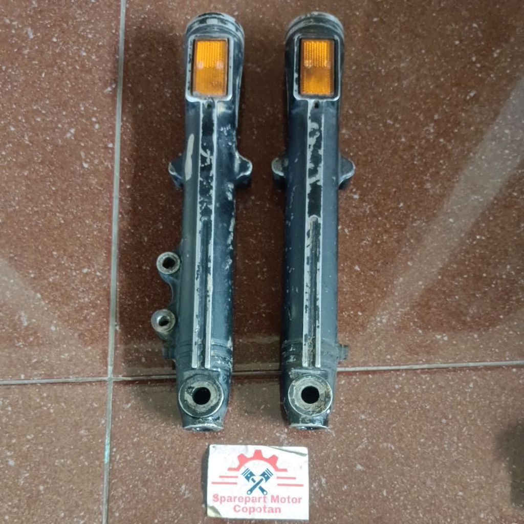 sepasang botom sok rumah tabung skok depan honda gl pro gl max ori kanan kiri