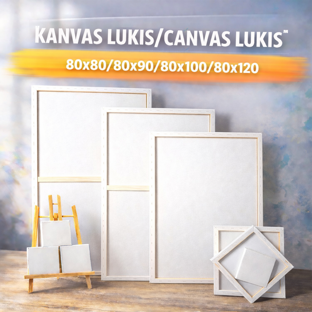 Kanvas Lukis/Canvas Lukis 80x80/80x90/80x100/80x120