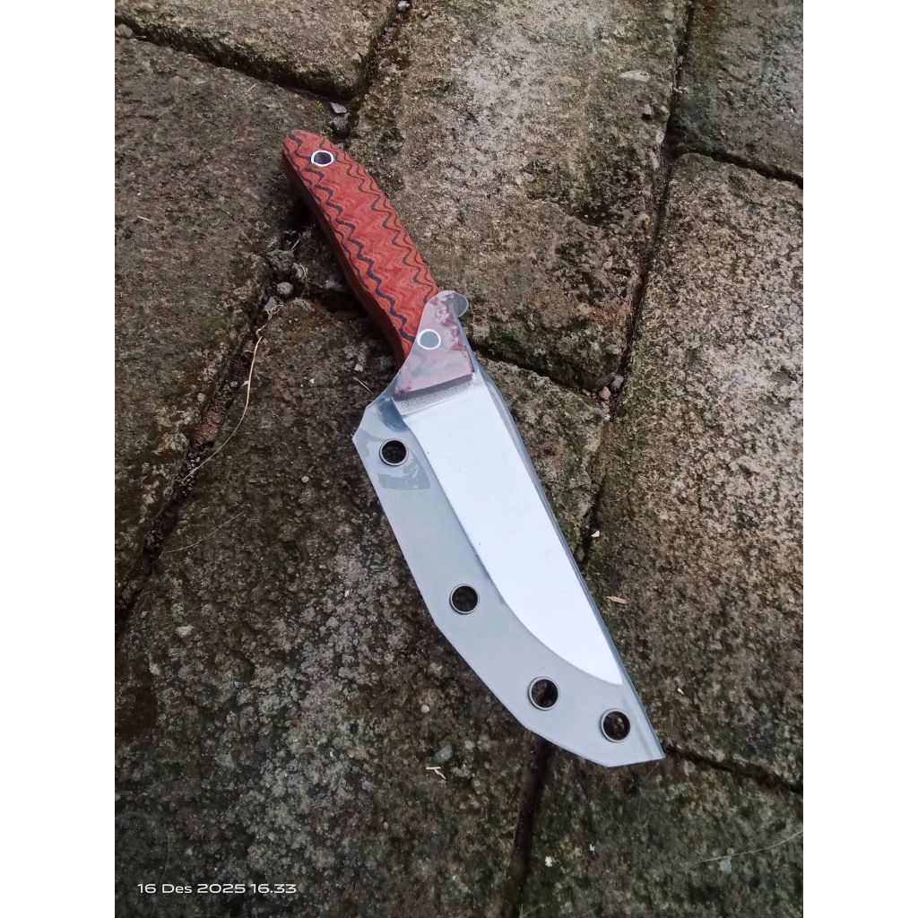 Pisau Camping / Bushcraft Bohler N690