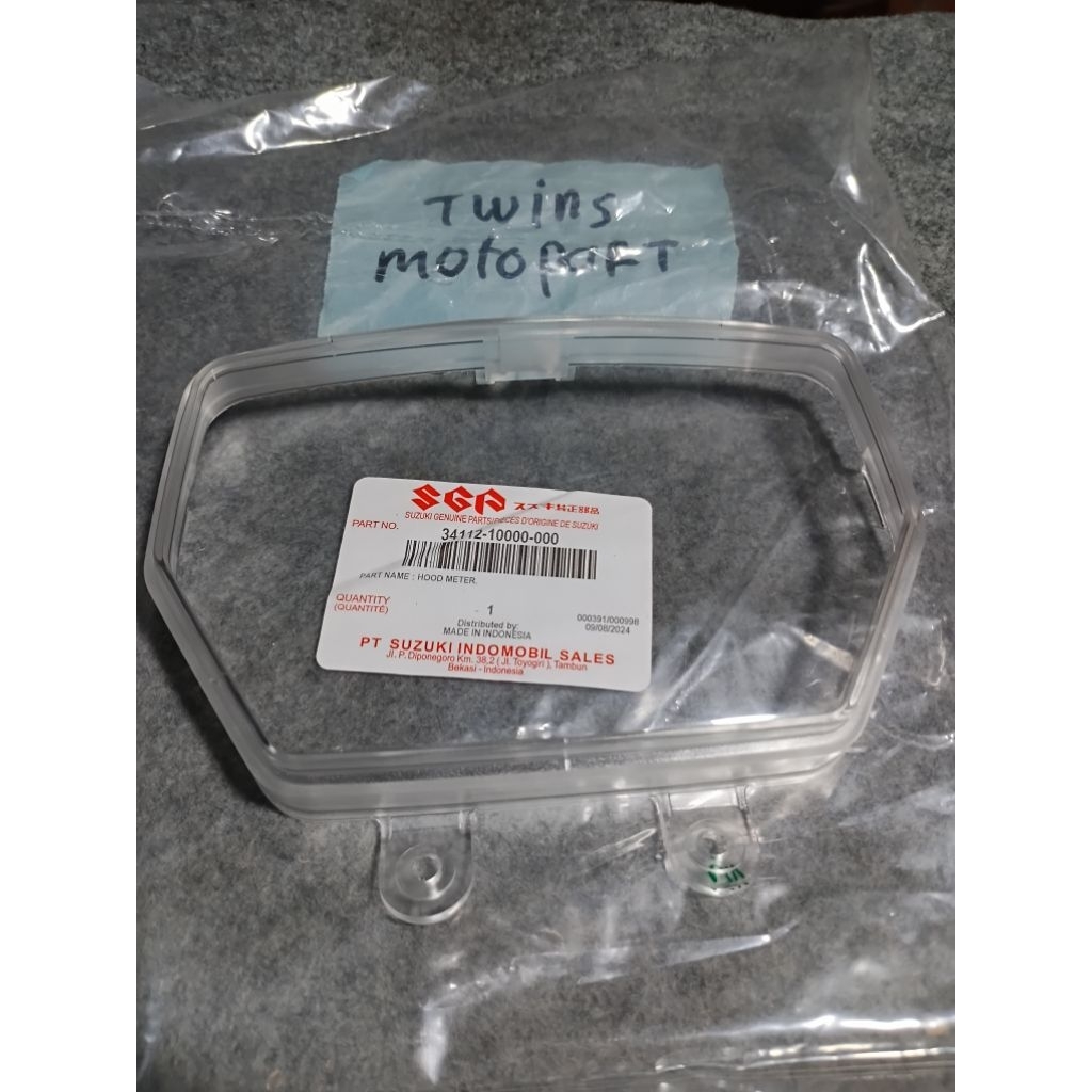 kaca mika spidometer RC100 bravo sprinter mika spedometer asli original suzuki genuine part