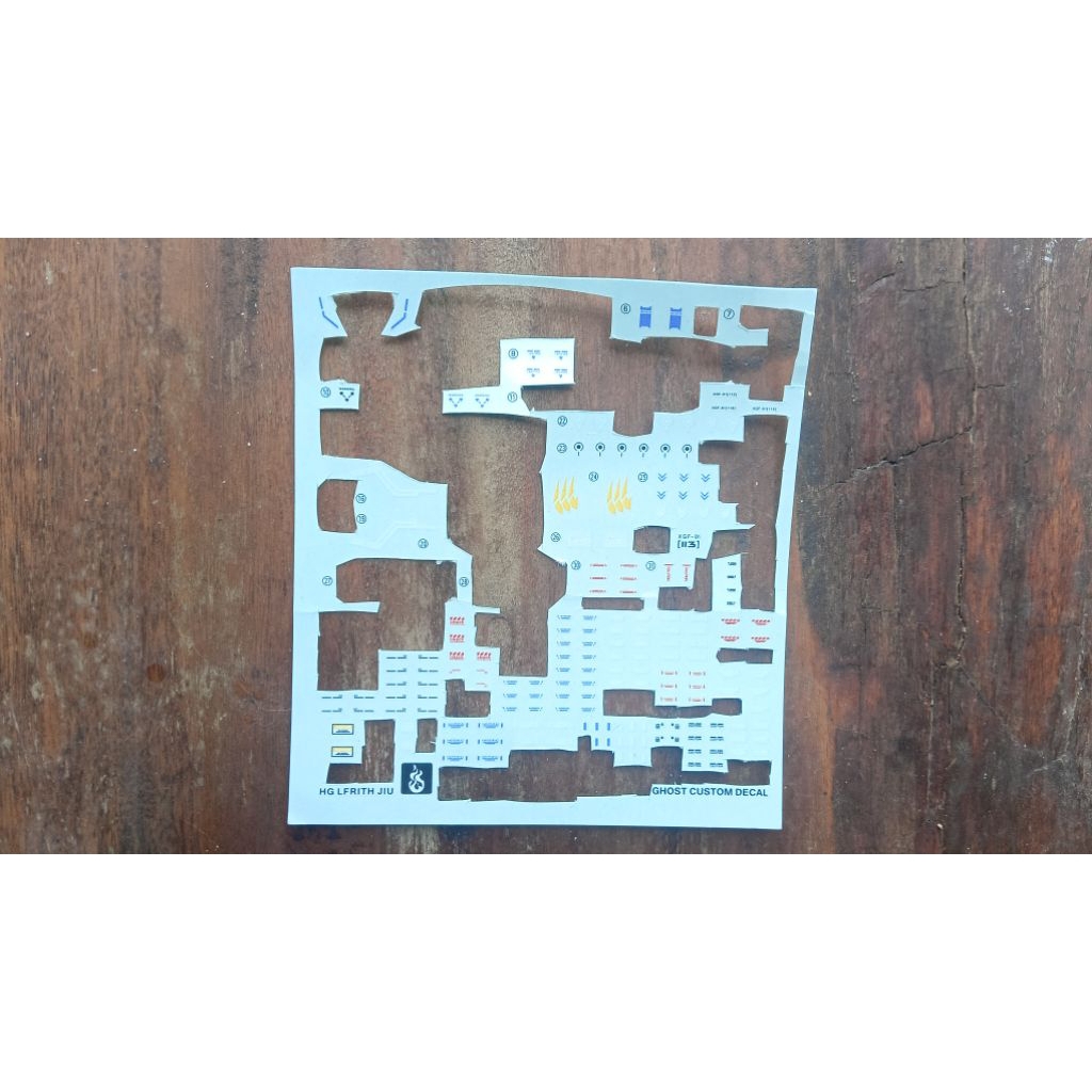 sisa decal hg lfrith jiu