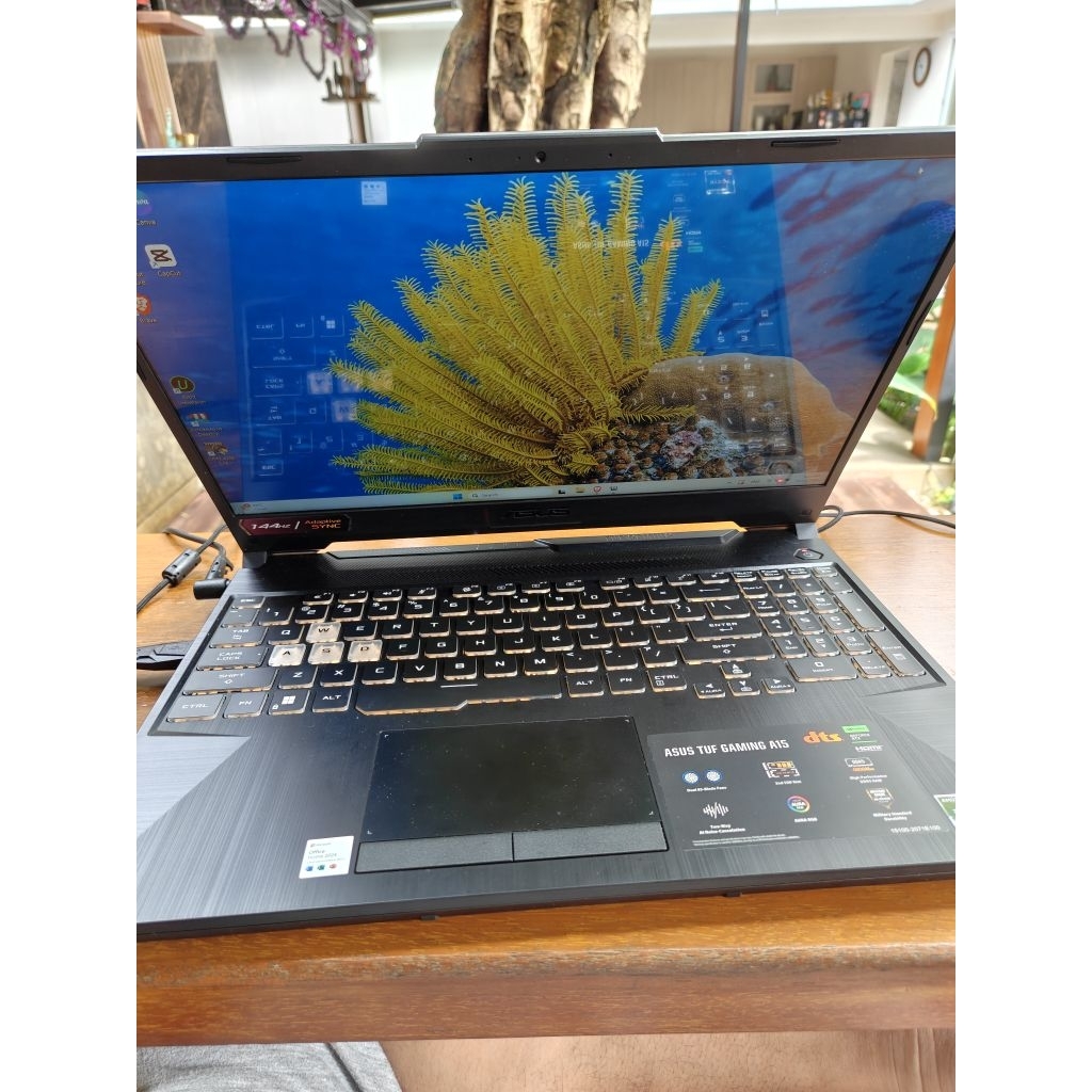 (Second) Laptop Gaming Asus TUF A15 FA506NCR AMD Ryzen 7 7435HS 32GB 1TB SSD RTX3050 FHD IPS 144Hz R