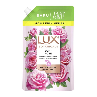 LUX Body Wash soft Rose - sakura bloom - magical orchid - velvet jasmine Sabun mandi cair 800ml - 82