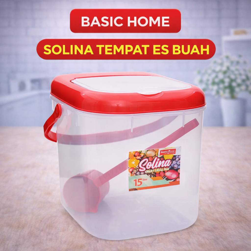 LION STAR: BHD-4 SOLINA DRINK JAR 15 LITER